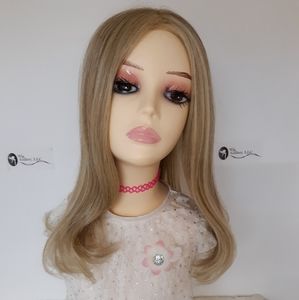 Blonde Heat Resistant Fiber Topper